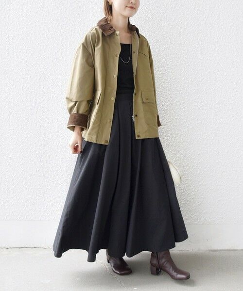 SHIPS / シップス その他アウター | 〈洗濯機可能〉テント シルエット ワーク ジャケット | 詳細30