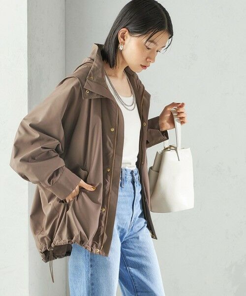 SHIPS / シップス ブルゾン | 〈手洗い可能〉LIMONTA 撥水 ドルマン ブルゾン | 詳細8