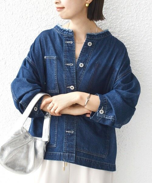 ships ライトブルーデニムジャケット　新品 SHIPS 「SHIPS」 デニムジャケット SMALL ライトブルー