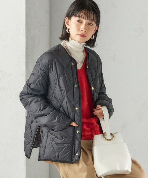 SHIPS / シップス ダウンジャケット・ベスト | 《一部追加予約》【SHIPS別注】TAION:〈手洗い可能〉リブ マルチ WAY ダウン ジャケット | 詳細13