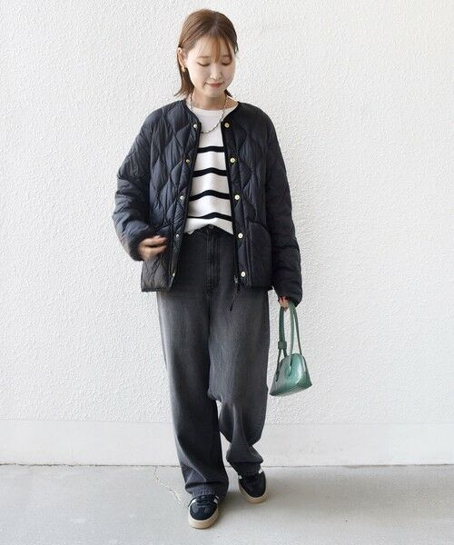 SHIPS / シップス ダウンジャケット・ベスト | 《一部追加予約》【SHIPS別注】TAION:〈手洗い可能〉リブ マルチ WAY ダウン ジャケット | 詳細19