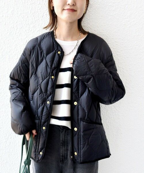 SHIPS / シップス ダウンジャケット・ベスト | 《一部追加予約》【SHIPS別注】TAION:〈手洗い可能〉リブ マルチ WAY ダウン ジャケット | 詳細21