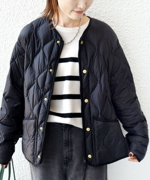 SHIPS / シップス ダウンジャケット・ベスト | 《一部追加予約》【SHIPS別注】TAION:〈手洗い可能〉リブ マルチ WAY ダウン ジャケット | 詳細22