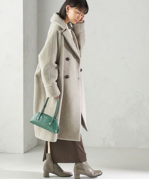 SHIPS for women/シップスウィメン TICCA:テント コート ベージュ ONE SIZE