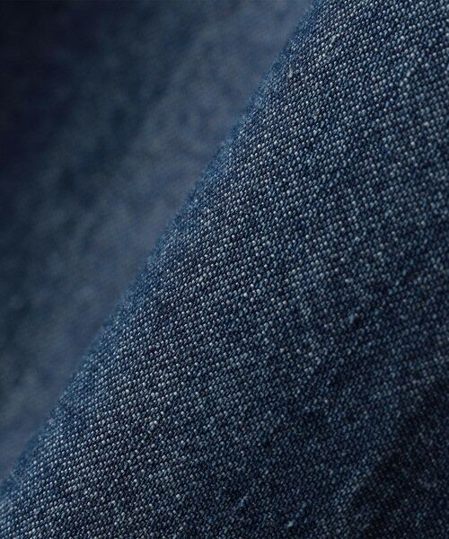 SHIPS / シップス ロング・マキシ丈ワンピース | 【WEB限定】〈洗濯機可能〉スキッパー デニム ワンピース | 詳細15