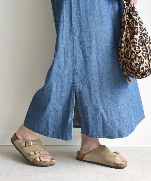 SHIPS / シップス ロング・マキシ丈ワンピース | 【WEB限定】〈洗濯機可能〉スキッパー デニム ワンピース | 詳細7