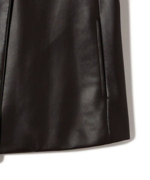 SHIPS / シップス ベスト | SHIPS Primary Navy Label:〈手洗い可能〉合皮 ジレ | 詳細6