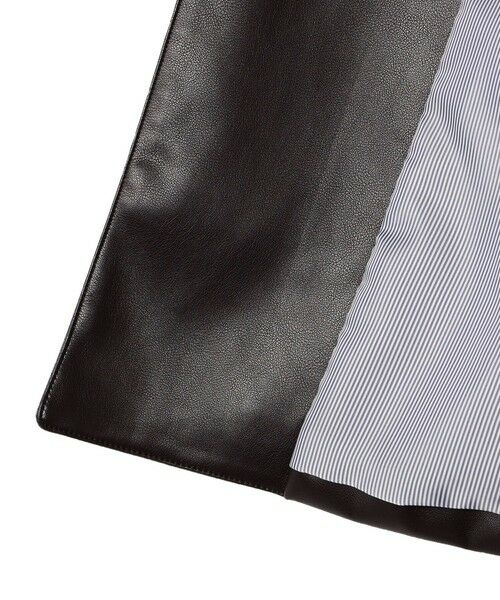 SHIPS / シップス ベスト | SHIPS Primary Navy Label:〈手洗い可能〉合皮 ジレ | 詳細7