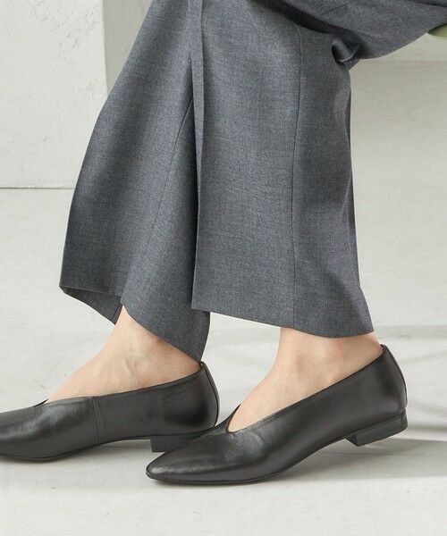 SHIPS / シップス パンプス | Vカット フラット パンプス | 詳細1