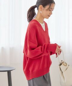 SHIPS / シップス ニット・セーター | 〈手洗い可能〉バルキーヤーン プルオーバー