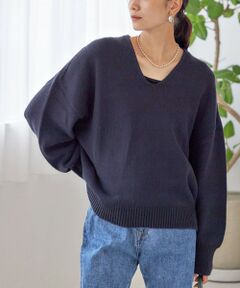 SHIPS / シップス ニット・セーター | 〈手洗い可能〉バルキーヤーン プルオーバー