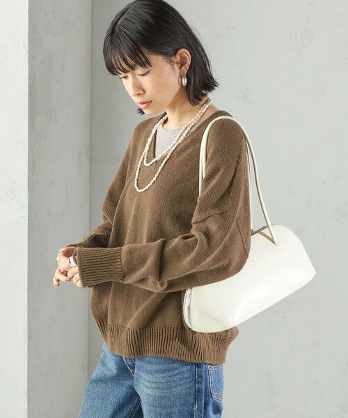 SHIPS / シップス ニット・セーター | 〈手洗い可能〉バルキーヤーン プルオーバー | 詳細13