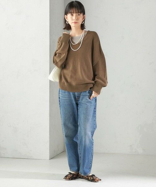 SHIPS / シップス ニット・セーター | 〈手洗い可能〉バルキーヤーン プルオーバー | 詳細8