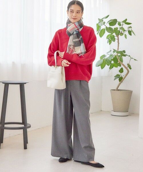 SHIPS / シップス ニット・セーター | 〈手洗い可能〉バルキーヤーン プルオーバー | 詳細28