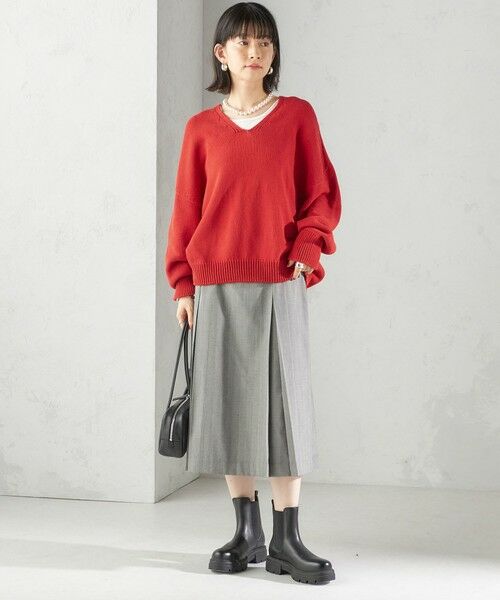 SHIPS / シップス ニット・セーター | 〈手洗い可能〉バルキーヤーン プルオーバー | 詳細30