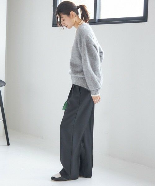 SHIPS / シップス ニット・セーター | 杢 フォックス カシミヤ クルーネック ニット プルオーバー | 詳細2