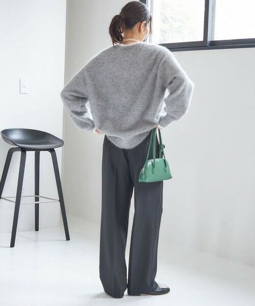 SHIPS / シップス ニット・セーター | 杢 フォックス カシミヤ クルーネック ニット プルオーバー | 詳細3