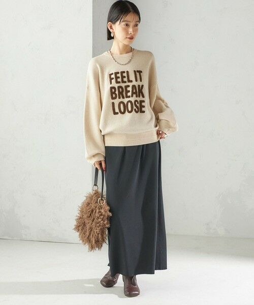 SHIPS / シップス ニット・セーター | 《一部追加予約》【WEB限定】〈手洗い可能〉サガラ 刺繍 ロゴ ニット プルオーバー | 詳細12