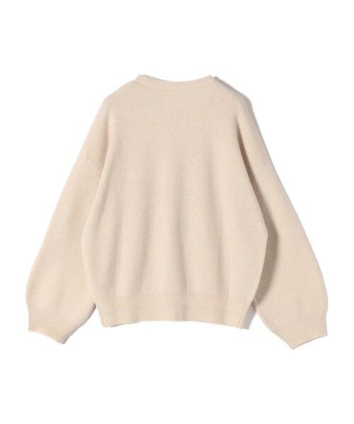 SHIPS / シップス ニット・セーター | 《一部追加予約》【WEB限定】〈手洗い可能〉サガラ 刺繍 ロゴ ニット プルオーバー | 詳細21