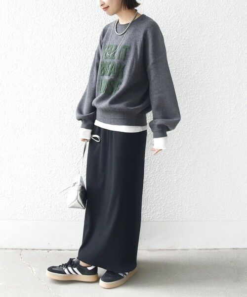 SHIPS / シップス ニット・セーター | 《一部追加予約》【WEB限定】〈手洗い可能〉サガラ 刺繍 ロゴ ニット プルオーバー | 詳細23