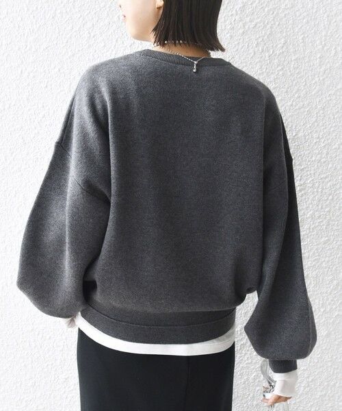 SHIPS / シップス ニット・セーター | 《一部追加予約》【WEB限定】〈手洗い可能〉サガラ 刺繍 ロゴ ニット プルオーバー | 詳細28