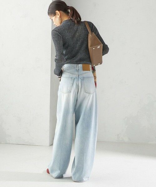 SHIPS / シップス カーディガン・ボレロ | 〈手洗い可能〉ランダム リブ ポロ ニット カーディガン | 詳細3