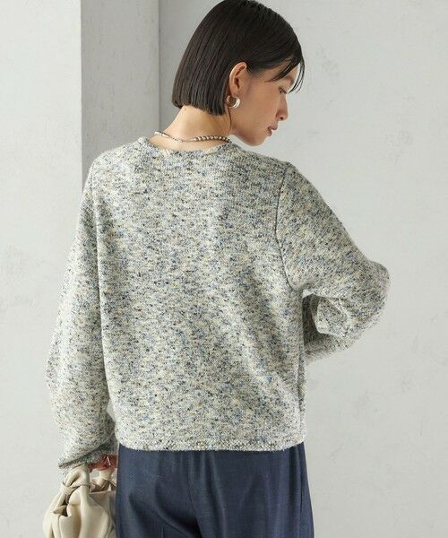 SHIPS / シップス カーディガン・ボレロ | 〈手洗い可能〉ミックス ヤーン ニット ジャケット | 詳細13