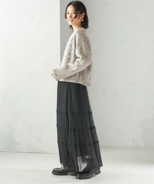 SHIPS / シップス カーディガン・ボレロ | 〈手洗い可能〉ミックス ヤーン ニット ジャケット | 詳細2