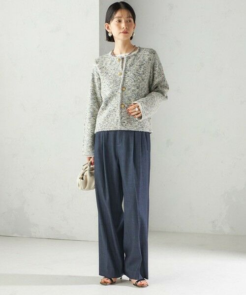 SHIPS / シップス カーディガン・ボレロ | 〈手洗い可能〉ミックス ヤーン ニット ジャケット | 詳細8