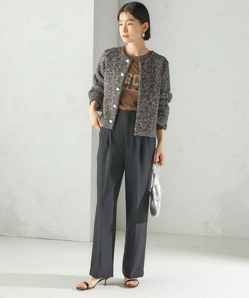 SHIPS / シップス カーディガン・ボレロ | 〈手洗い可能〉ミックス ヤーン ニット ジャケット | 詳細17