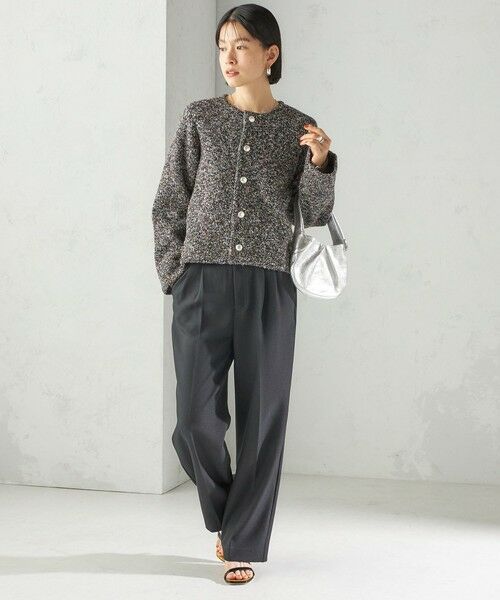 SHIPS / シップス カーディガン・ボレロ | 〈手洗い可能〉ミックス ヤーン ニット ジャケット | 詳細23