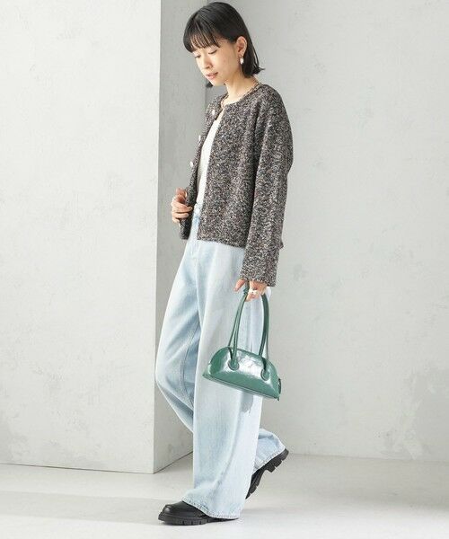 SHIPS / シップス カーディガン・ボレロ | 〈手洗い可能〉ミックス ヤーン ニット ジャケット | 詳細26