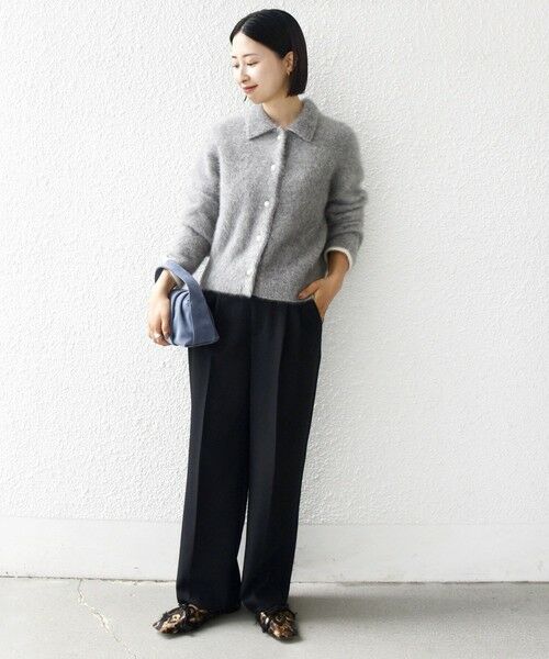 SHIPS / シップス カーディガン・ボレロ | 杢 フォックス カシミヤ ポロ ニット カーディガン | 詳細15