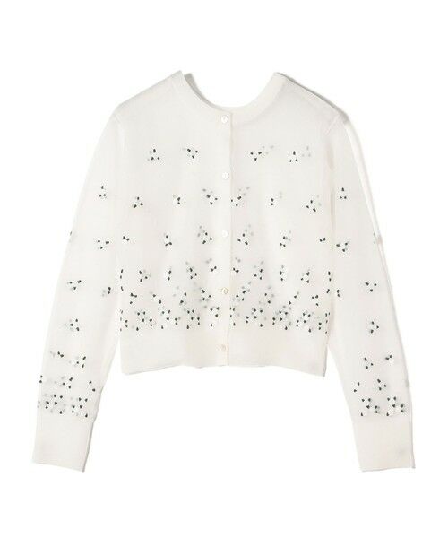 SHIPS / シップス カーディガン・ボレロ | 〈手洗い可能〉フラワー 刺繍 2WAY カーディガン | 詳細14