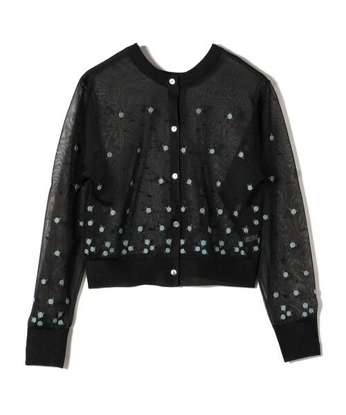 SHIPS / シップス カーディガン・ボレロ | 〈手洗い可能〉フラワー 刺繍 2WAY カーディガン | 詳細25