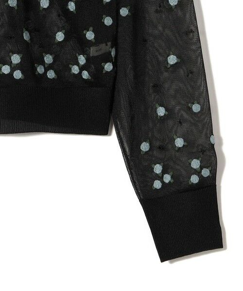 SHIPS / シップス カーディガン・ボレロ | 〈手洗い可能〉フラワー 刺繍 2WAY カーディガン | 詳細28