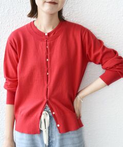 SHIPS / シップス カーディガン・ボレロ | 【WEB限定】〈手洗い可能〉レイヤード 2WAY 配色 カーディガン