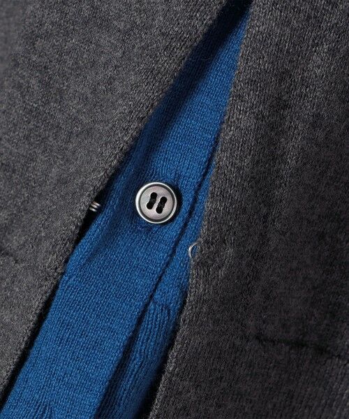 SHIPS / シップス カーディガン・ボレロ | 【WEB限定】〈手洗い可能〉レイヤード 2WAY 配色 カーディガン | 詳細15