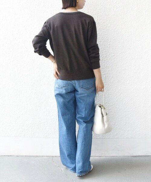 SHIPS / シップス カーディガン・ボレロ | 【WEB限定】〈手洗い可能〉レイヤード 2WAY 配色 カーディガン | 詳細18