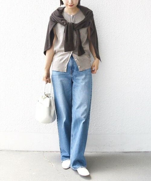 SHIPS / シップス カーディガン・ボレロ | 【WEB限定】〈手洗い可能〉レイヤード 2WAY 配色 カーディガン | 詳細27