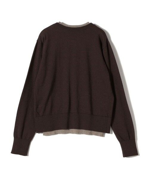 SHIPS / シップス カーディガン・ボレロ | 【WEB限定】〈手洗い可能〉レイヤード 2WAY 配色 カーディガン | 詳細30