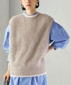 SHIPS / シップス ベスト | 杢フォックス カシミヤ ニット ベスト
