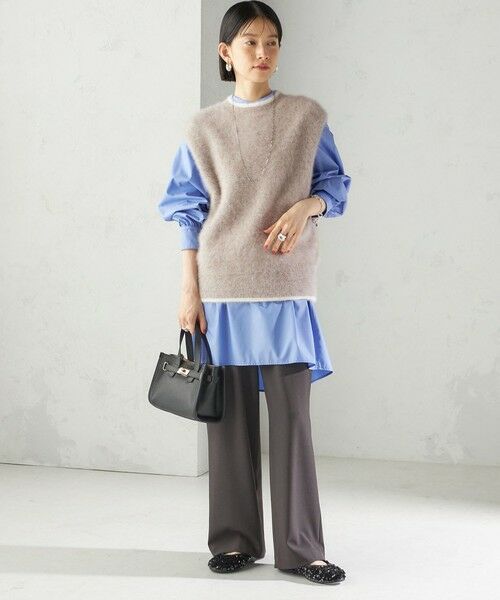 SHIPS / シップス ベスト | 杢フォックス カシミヤ ニット ベスト | 詳細1