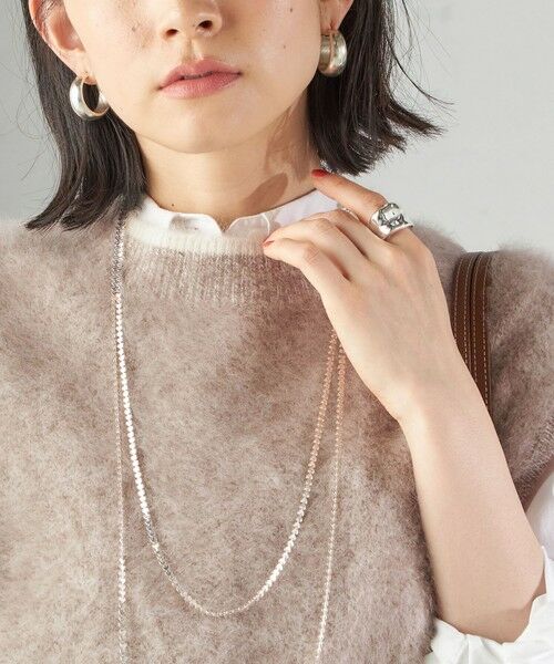 SHIPS / シップス ベスト | 杢フォックス カシミヤ ニット ベスト | 詳細14