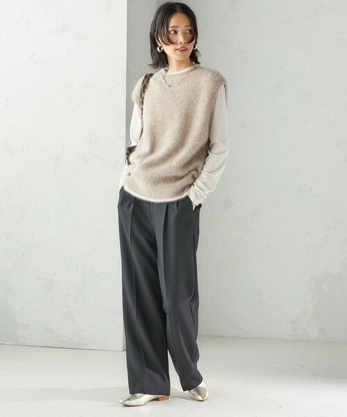 SHIPS / シップス ベスト | 杢フォックス カシミヤ ニット ベスト | 詳細16