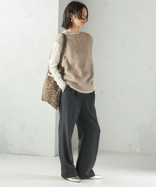 SHIPS / シップス ベスト | 杢フォックス カシミヤ ニット ベスト | 詳細17