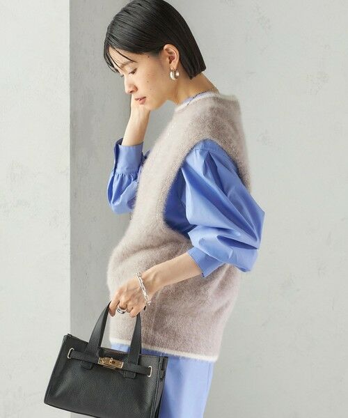 SHIPS / シップス ベスト | 杢フォックス カシミヤ ニット ベスト | 詳細5