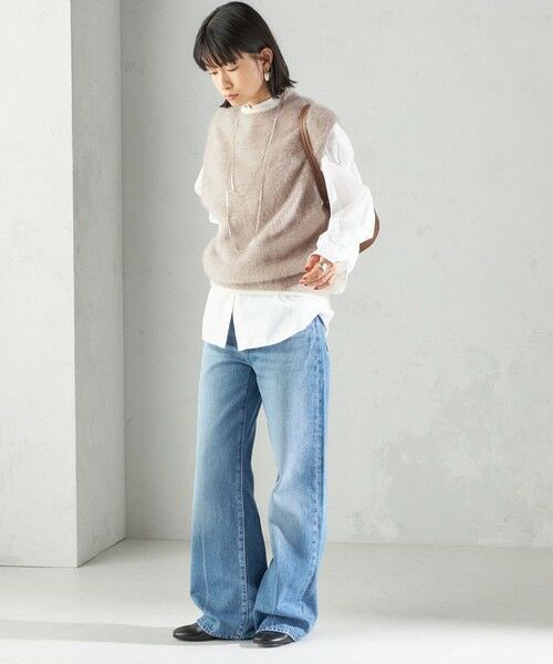 SHIPS / シップス ベスト | 杢フォックス カシミヤ ニット ベスト | 詳細9