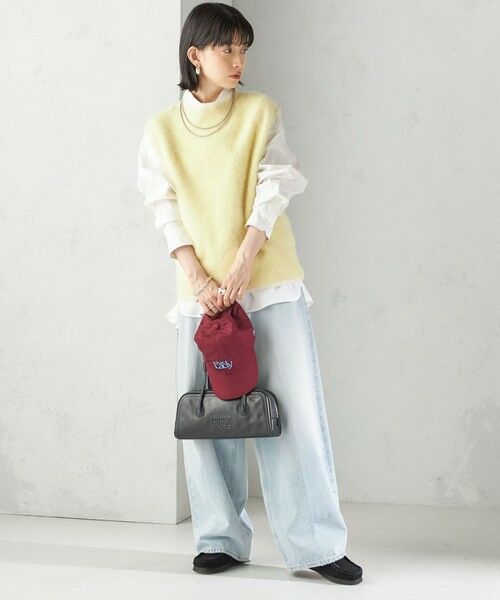 SHIPS / シップス ベスト | 杢フォックス カシミヤ ニット ベスト | 詳細26