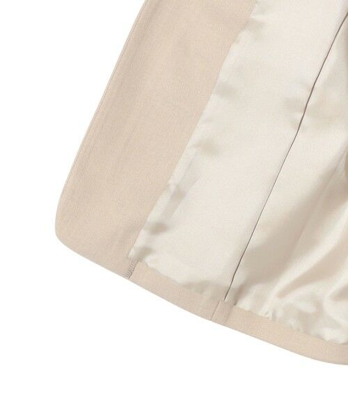 SHIPS / シップス ノーカラージャケット | 〈手洗い可能〉DELEGANT ダブルカラー ジャケット（セットアップ対応） | 詳細15